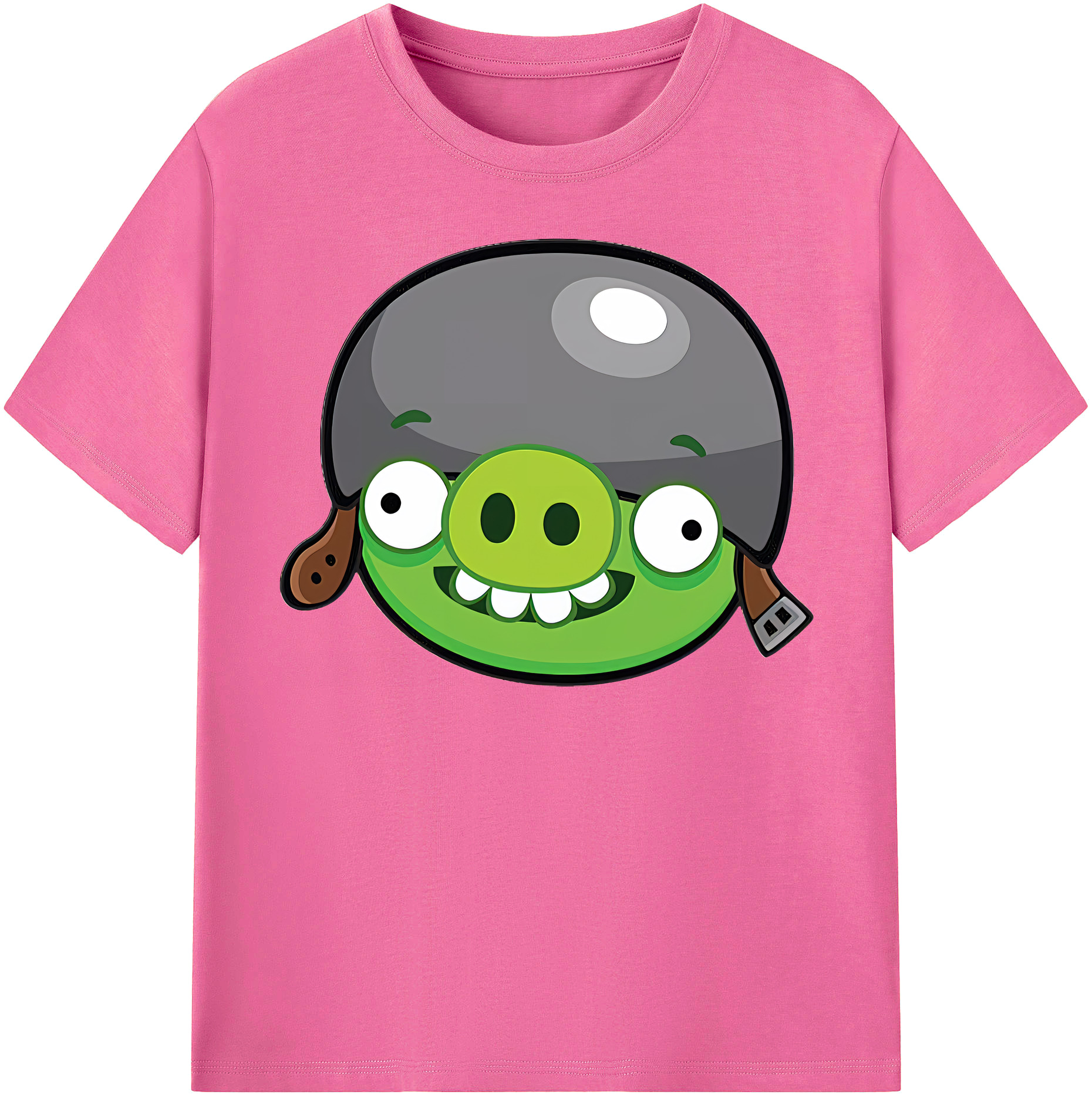 （画像用） Angry Birds アングリーバード レディースカジュアルプリントTシャツ（綿100％）